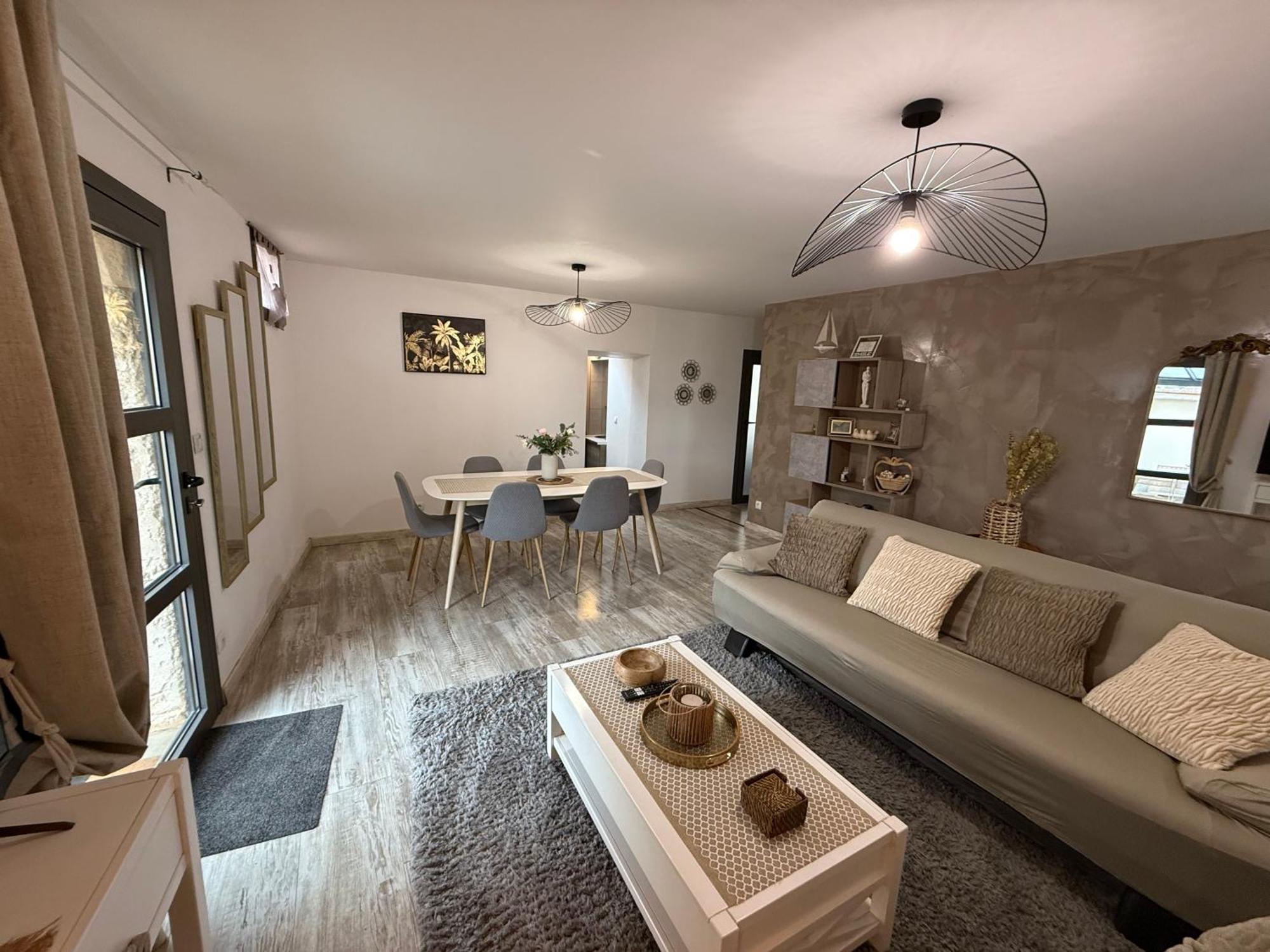 Au Calme, Confortable Avec Terrasse Le Pouzin Dış mekan fotoğraf