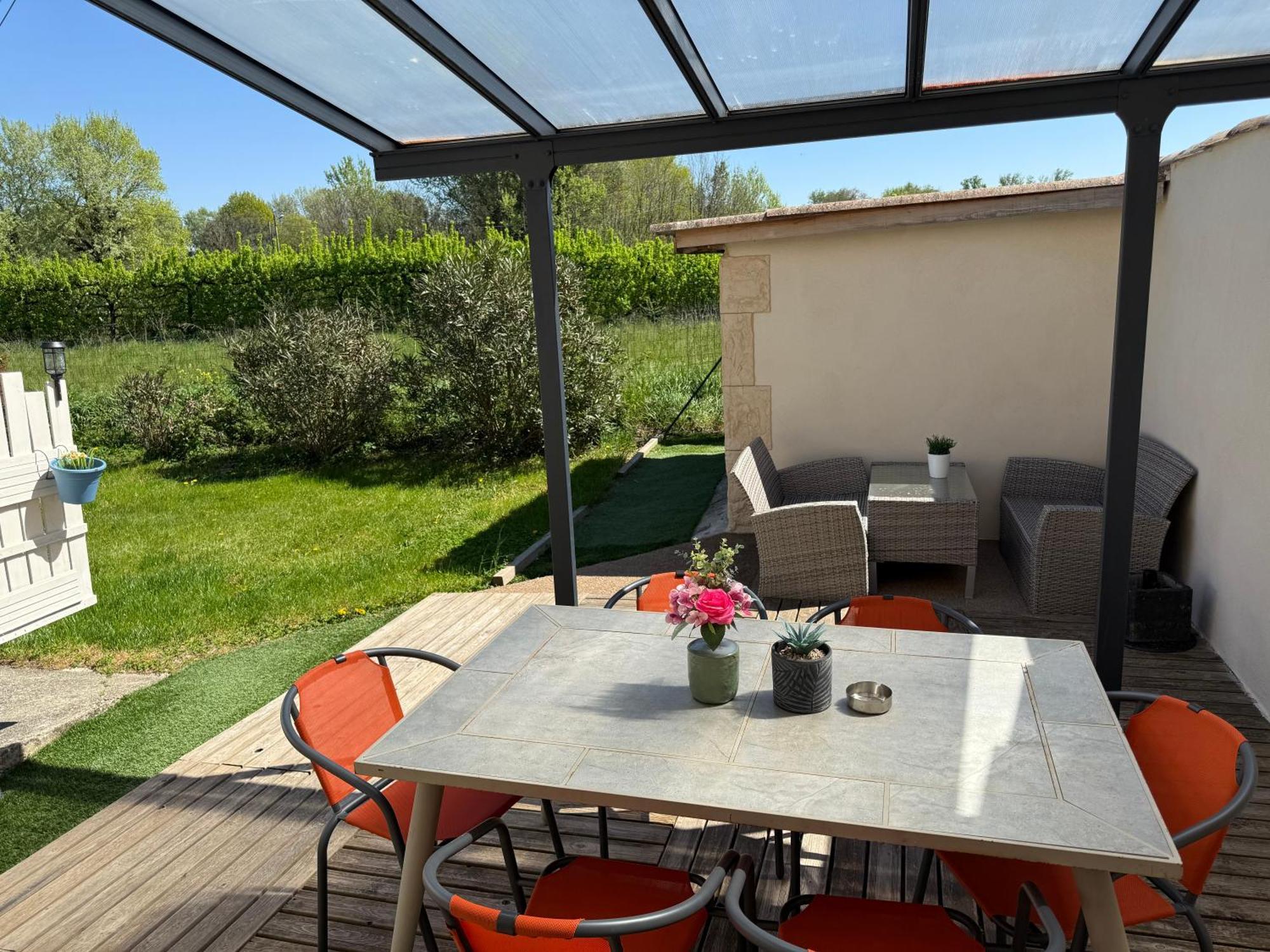Au Calme, Confortable Avec Terrasse Le Pouzin Dış mekan fotoğraf